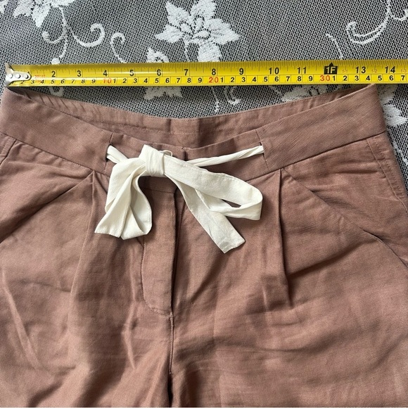 Aritzia Wilfred Linen Blend Allant Pant in
Nutmeg Sz 00 - Picture 6 of 10